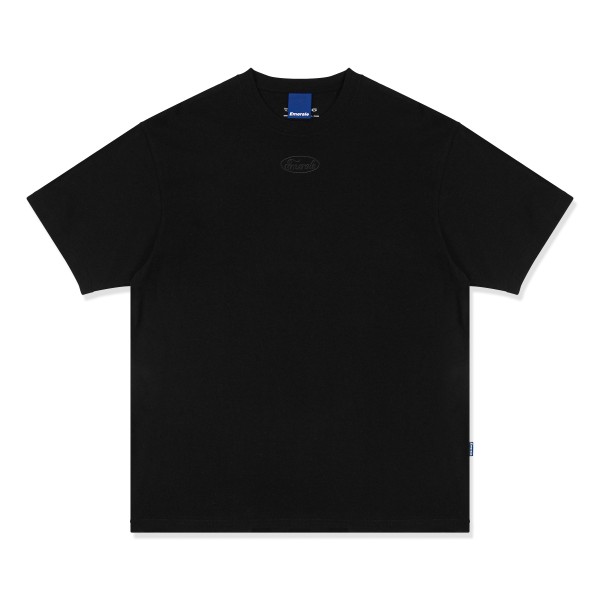 SCRIPT T-SHIRT BLACK | EMERALE