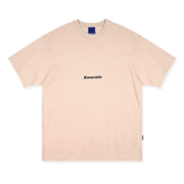BLADEE T-SHIRT CREAM | EMERALE