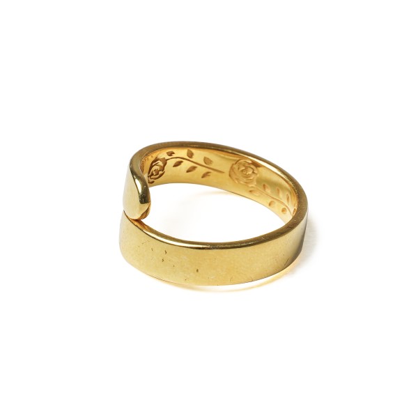 RING ICON GOLD | EMERALE